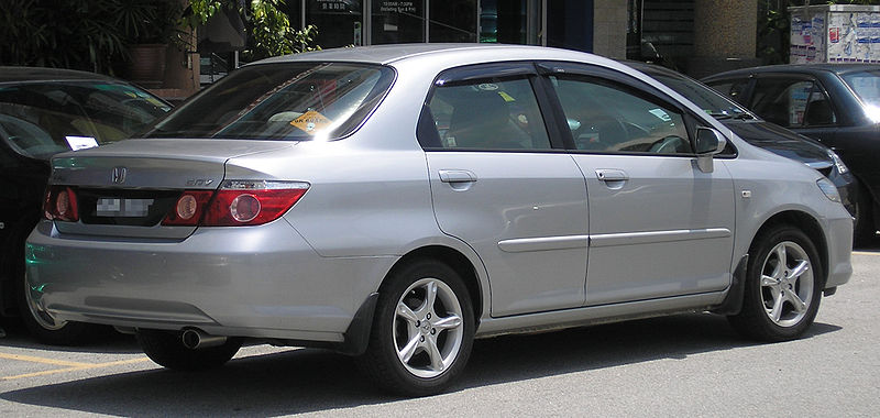 honda city generasi keempat gd8 facelift 2005