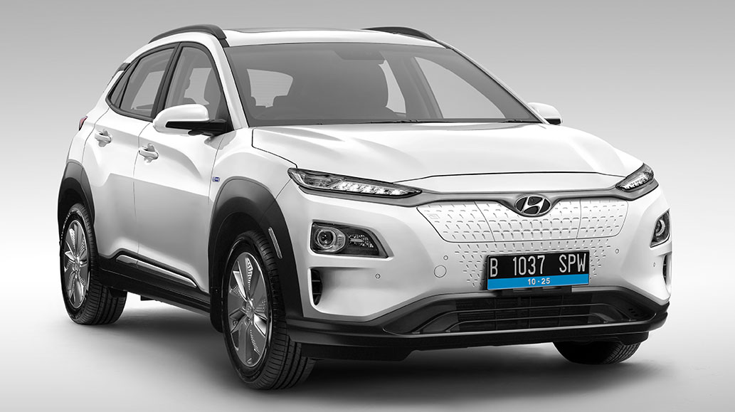Hyundai Kona-electric front 2020