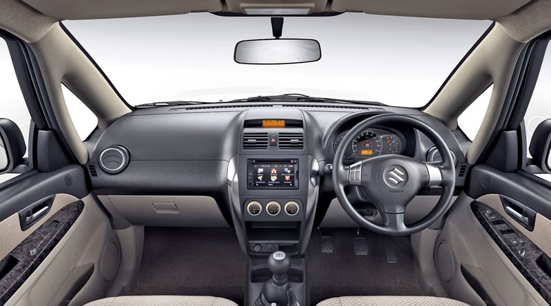 suzuki sx4 x-over tahun 2007 interior dashboard