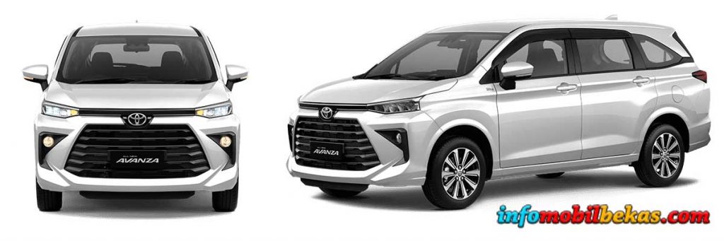 Toyota All New Avanza Generasi Ketiga Tahun 2021 eksterior depan